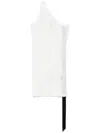 Rick Owens Drkshdw One-shoulder Tank Top In White