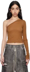 Rick Owens Drkshdw Orange Hollywood Ziggy T-shirt In 153 Orange