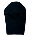 Rick Owens Drkshdw Organic Cotton Balaclava In Schwarz