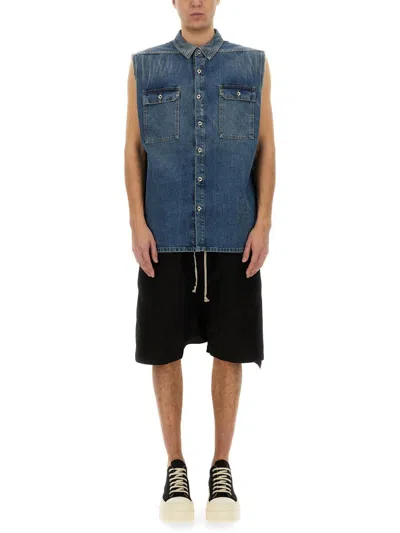 RICK OWENS DRKSHDW RICK OWENS DRKSHDW OUTERSHIRT JUMBO TOMMY