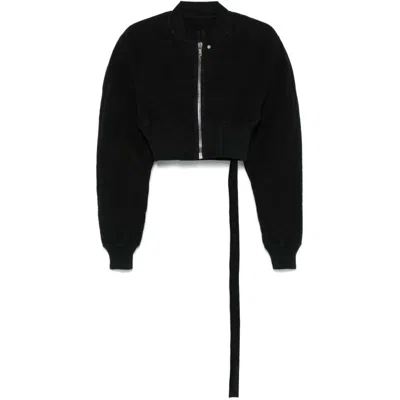 Rick Owens Drkshdw Collage Bomber Jacket In Black