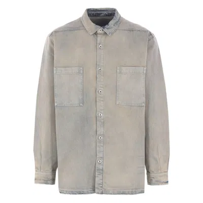 Rick Owens Drkshdw Outerwears In Blue