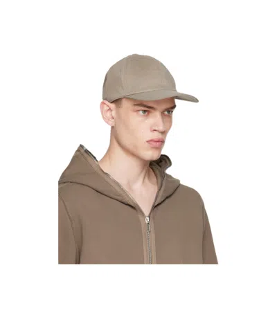 Rick Owens Drkshdw Overdyed Foil Baseball Cap In Gray