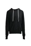 Rick Owens Drkshdw Oversized Hoodie In Black