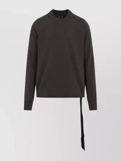 RICK OWENS DRKSHDW OVERSIZED POCKETED CREW NECK SHIRT