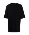Rick Owens Drkshdw Oversized T-shirt In Black