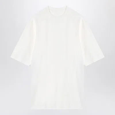 Rick Owens Drkshdw Oversized T-shirt In In White