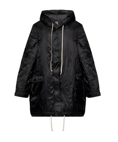 RICK OWENS DRKSHDW RICK OWENS DRKSHDW OVERSIZED ZIPPED PARKA
