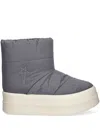Rick Owens Drkshdw Padded Ankle Boots In Grey