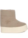 Rick Owens Drkshdw Padded Mega Bumper Low Boots In Neutral