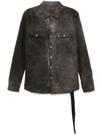 RICK OWENS DRKSHDW PADDED SHIRT JACKET