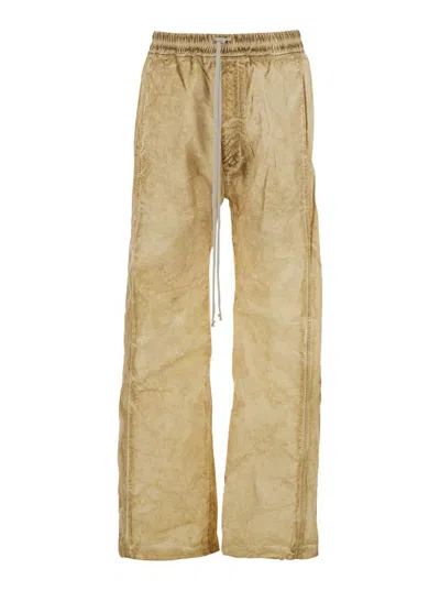Rick Owens Drkshdw Pantaloni In Beige