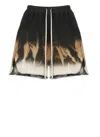 Rick Owens Drkshdw Drkshdw By Rick Owens Cotton Bermuda Shorts In Black