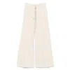 Rick Owens Drkshdw Geth Belas Track Pants In Beige