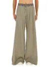 Rick Owens Drkshdw Pants "geth Belas" In Green