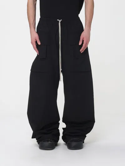 Rick Owens Drkshdw Pants Men  In Black