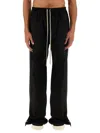 Rick Owens Drkshdw Black Hollywood Pusher Sweatpants In Black
