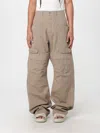 Rick Owens Drkshdw Pants  Men Color Pearl In Brown