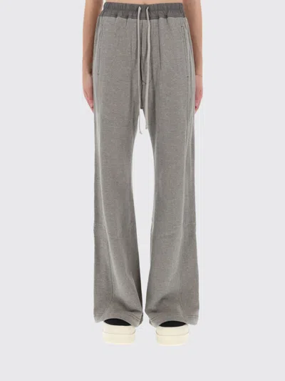 Rick Owens Drkshdw Pants  Woman Color Grey In Gray