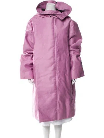 Pre-owned Rick Owens Drkshdw Parka In Purple