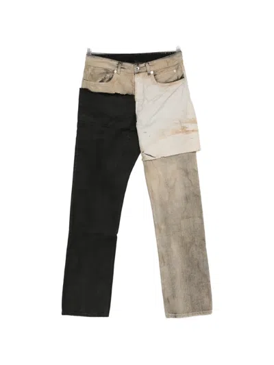 Rick Owens Drkshdw Multi-pocket Jeans In Brown