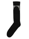 Rick Owens Drkshdw Pattern Knee-high Socks In Black