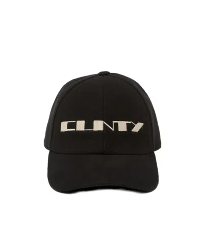 Rick Owens Drkshdw Patterned Hat In Black