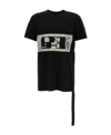 Rick Owens Drkshdw Pentagram Levet T-shirt In Black