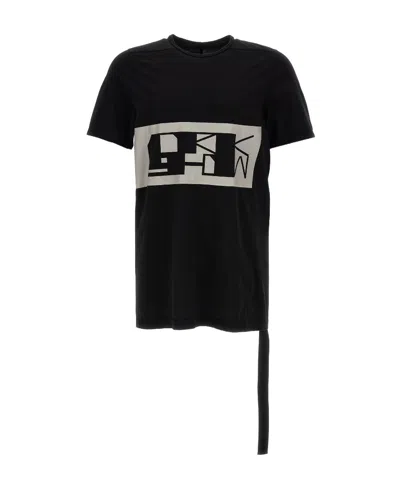 Rick Owens Drkshdw Pentagram Levet T-shirt In Black