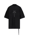 Rick Owens Drkshdw Tommy Organic-cotton T-shirt In Black  