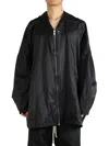 Rick Owens Drkshdw Drkshdw By Rick Owens Man Jacket Black Size M Polyamide In Black
