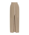 Rick Owens Drkshdw Drawstring-waist Cotton Skirt In Neutral