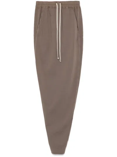 RICK OWENS DRKSHDW PILLAR MAXI SKIRT