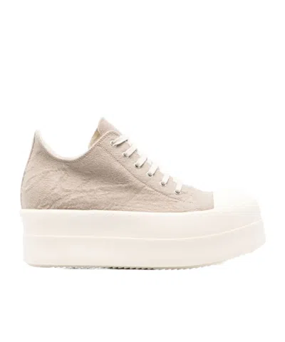 RICK OWENS DRKSHDW PLATFORM LACE-UP SNEAKERS