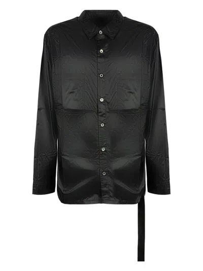 Rick Owens Drkshdw Pocket Shirt In Black