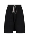 Rick Owens Drkshdw Drkshdw By Rick Owens Man Shorts & Bermuda Shorts Black Size M Cotton, Elastane In Black  