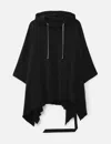 Rick Owens Drkshdw Poncho In Black