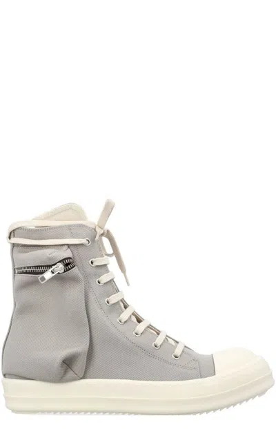 Rick Owens Drkshdw Men's Cargo Sneakers In Beige