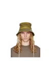Rick Owens Drkshdw Porterville Fisherman's Hat In Brown