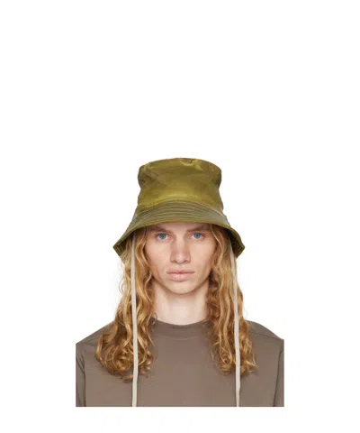 Rick Owens Drkshdw Porterville Fisherman's Hat In Brown