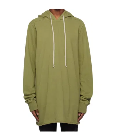 Rick Owens Drkshdw Porterville Hoodie In Green