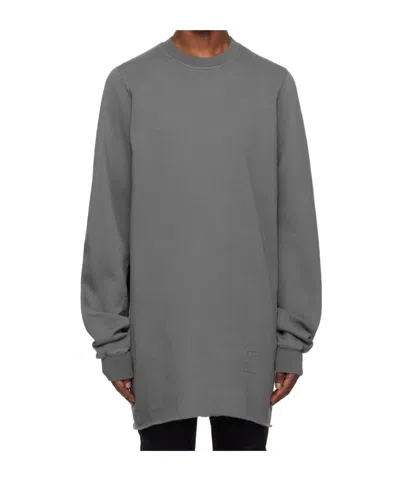 Rick Owens Drkshdw Porterville Pullover In Gray