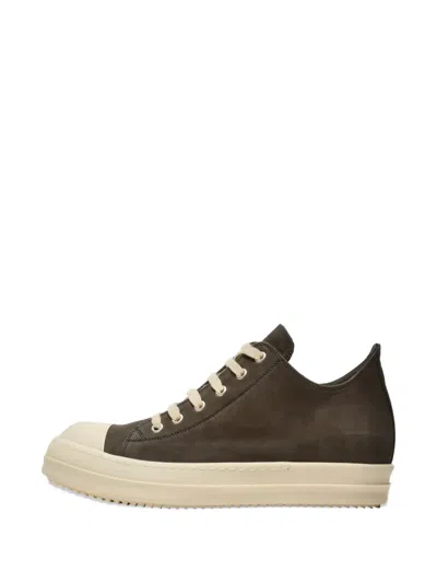 Rick Owens Drkshdw Porterville Ramones Lace-up Sneakers In Brown