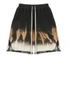 Rick Owens Drkshdw Drkshdw By Rick Owens Cotton Bermuda Shorts In Black