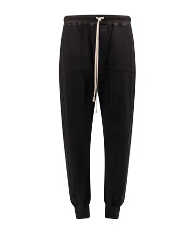 Rick Owens Drkshdw Prisoner Sweat Pants In Black