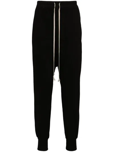 Rick Owens Drkshdw Prisoner Sweat Pants In Black