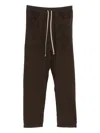 Rick Owens Drkshdw Prisoner Trousers In Black