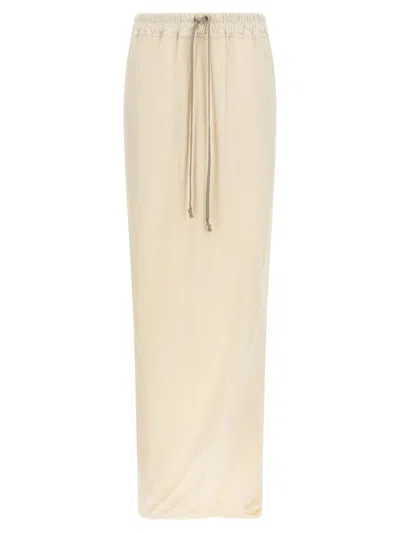 RICK OWENS DRKSHDW RICK OWENS DRKSHDW 'PULL ON PILLAR' SKIRT