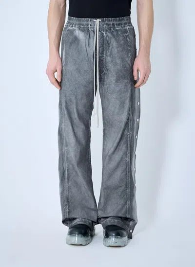 Rick Owens Drkshdw Pusher Cargo Pants In Grey