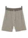 Rick Owens Drkshdw Pusher Drawstring-waist Shorts In Gray